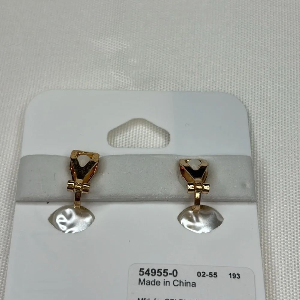 Icing Butterfly Clipon Earrings